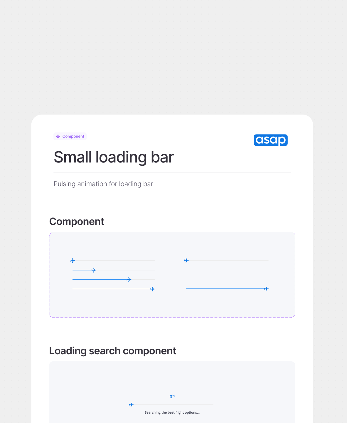 The same component rendered with brand specific values